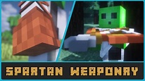 Minecraft - Spartan Weaponry Mod Showcase [Forge 1.14.4] - YouTube