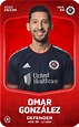 Rare card of Omar González – 2022 – Sorare
