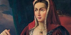 L'immagine classica di Eleonora rappresenta invece Giovanna La Pazza
