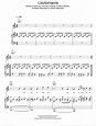 Lisztomania sheet music for voice, piano or guitar (PDF)