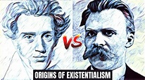 Nietzsche VS Kierkegaard | Origins of Existentialism | Philosophy - YouTube