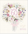 Pretty Happy 60th Birthday Greeting Card | Cards