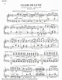 Clair de Lune by Claude Debussy| J.W. Pepper Sheet Music