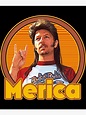 "Joe Dirt - Merica 70s Aesthetic Style Fan Art Gift for Fans " Art ...