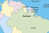 ¿Dónde queda Surinam en el mapa? Población y qué idioma hablan | MARCA ...