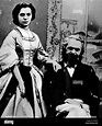 Karl Marx (5 May 1818 – 14 March 1883) with his daughter Jenny in 1866 ...