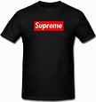 Supreme T-Shirt, maglietta con logo Supreme, unisex Black M: Amazon.it ...
