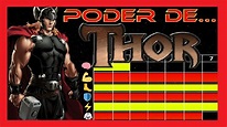 ⚡ESCALA DE PODER -THOR- EXPLICADO!!! (marvel comics) 2021. - YouTube
