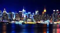 Imágenes de Nueva York de noche
