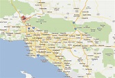 Santa Clarita, California Map