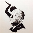 Alfred Hitchcock sketch | Alfred hitchcock sketch, Alfred hitchcock ...