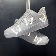 Reflective Butterfly Nike Air Force 1 Custom Sneakers – TheShoeCosmetics
