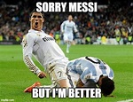 Ronaldo vs Messi - Imgflip