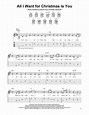 All I Want For Christmas Is You by Mariah Carey - Easy Guitar Tab ...