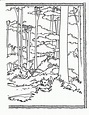 Printable Forest Coloring Pages