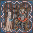 Blanche de Bourgogne et Louis IX. Blanche of Burgundy, Countess of ...