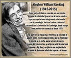 Biografia de Stephen Hawking:Historia de su Vida y Obra Científica