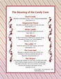 Candy Cane Poem Printable - Free Printable Masterpiece Calendars