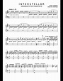 INTERSTELLAR (Piano arrangement) sheet music for Piano download free in ...