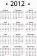 Calendario 2012 - Imagui