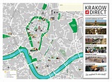 Gratis Krakau Stadtplan mit Sehenswürdigkeiten zum Download
