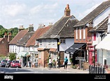 High Street, Steyning, West Sussex, England, United Kingdom Stock Photo ...