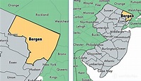 Bergen County, New Jersey / Map of Bergen County, NJ / Where is Bergen ...