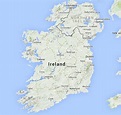Ireland Map, Map of Ireland, Google Maps Ireland, Ireland Maps, Google ...