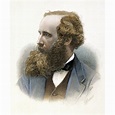 James Clerk Maxwell /N(1831-1879) Scottish Physicist. Color Engraving ...