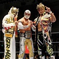 Tiger Mask IV, Caristico and Hiroshi Tanahashi at NJPW Fantastica Mania ...