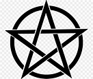 Pentagrama, Wicca, Símbolo png transparente grátis
