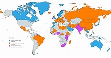 A map of monarchies throughout the world : r/MapPorn