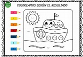 sumas y restas vamos a colorear9