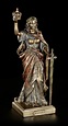 Göttin Germania Figur - Veronese Deko Statue bronziert Gottheit | eBay