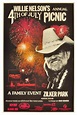Willie Nelson's 4th Of July Picnic Poster 1990