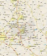 Houghton On The Hill Map - Street and Road Maps of Leicestershire ...