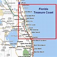 Map Of Florida Coast Beaches - Printable Maps