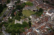 aeroengland | aerial photograph of Lewes East Sussex England UK
