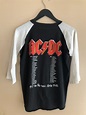 80s ACDC Fly On The Wall tour T shirt / vintage 1980s AC DC fly graphic ...