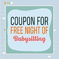10 Best Printable Babysitting Voucher Template PDF for Free at Printablee