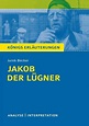 'Jakob der Lügner von Jurek Becker. Textanalyse und Interpretation mit ...