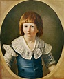 Louis XVII (1785-95) aged 8, at the Temp - Joseph-Marie the Younger ...