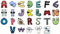 Alphabet Lore Letters by kendallannnguyen on DeviantArt