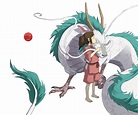 Chihiro And Haku Dragon