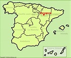 Tourist Map Of Zaragoza Spain – Map of Spain Andalucia