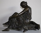 Jean Jacques Pradier - The Seated Sappho - 1820 | Collection | WOLFS ...
