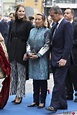 Cristina de Borbón-Dos Sicilias y Pedro López Quesada con su hija Victoria en los Premios ...
