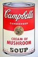 Andy Warhol, print, Campbell´s Soup Can "cream of mushroom"