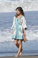 Elisabetta Canalis Does a Beach Photoshoot in Santa Monica 02/22/2022 ...