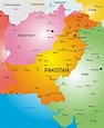 Cities map of Pakistan - OrangeSmile.com